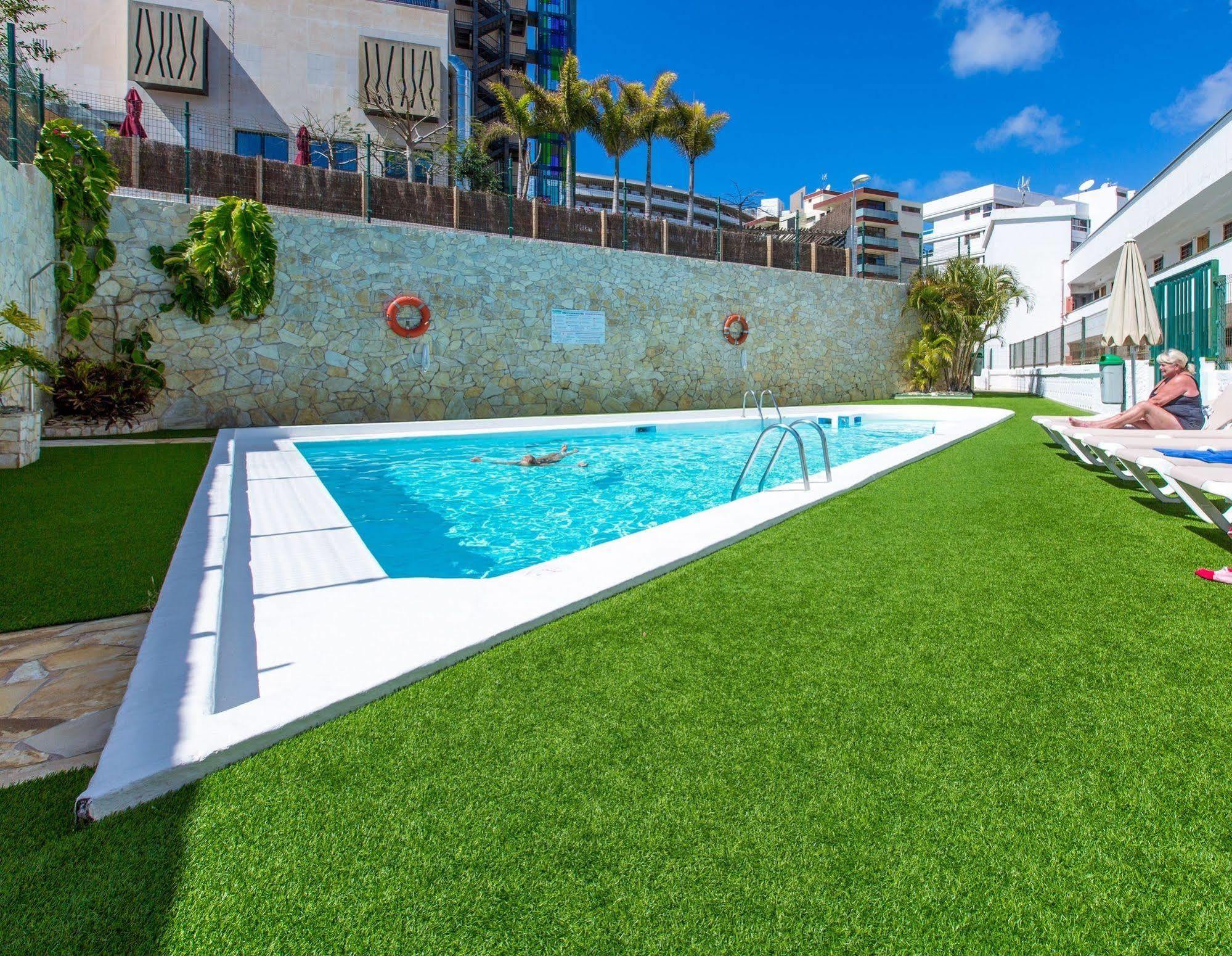 بلايا ديل إنغلز Tagoror Beach Apartments - Adults Only المظهر الخارجي الصورة